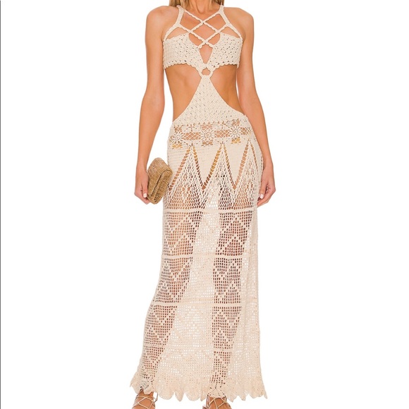 Designer Alix Pinho- La Cabana Dress in size M. Worn once. Like new. - Picture 1 of 4